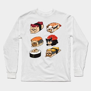 Sushi Yorkshire Terrier Long Sleeve T-Shirt